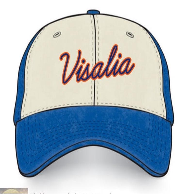 Blue & Orange 1971 Throwback Visalia Hat