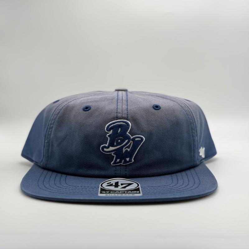Pensacola Blue Wahoos '47 Timber Blue Sebasco Captain Hat