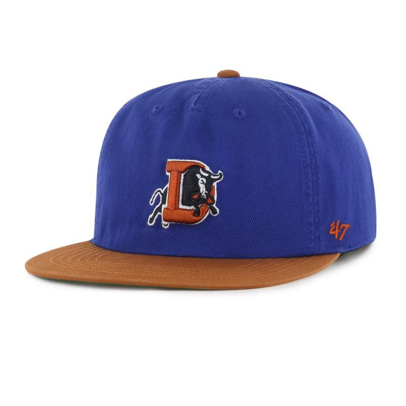 Durham Bulls 47 Brand Burnside Captain Cap
