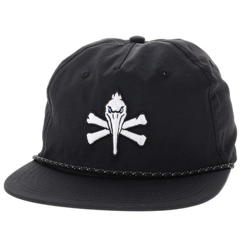 Myrtle Beach Pelicans Legacy Headwear Black Pirate Chill Adjustable Cap