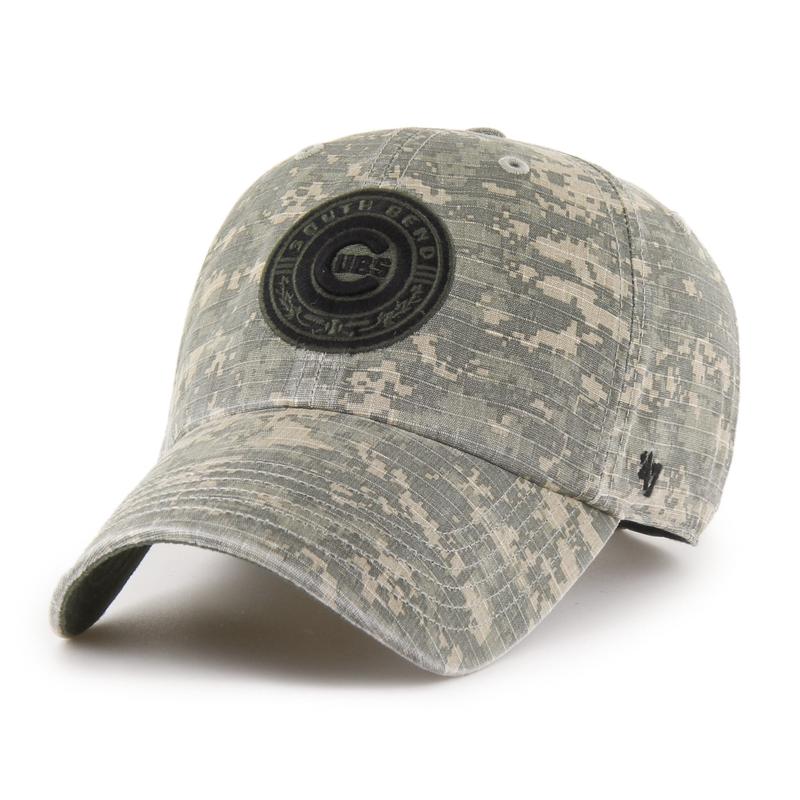 South Bend Cubs Adjustable '47 Brand OHT Camo Cap