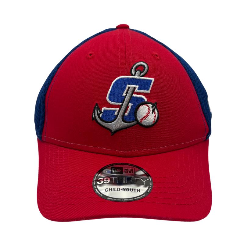 New Era Red and Blue Youth Hat