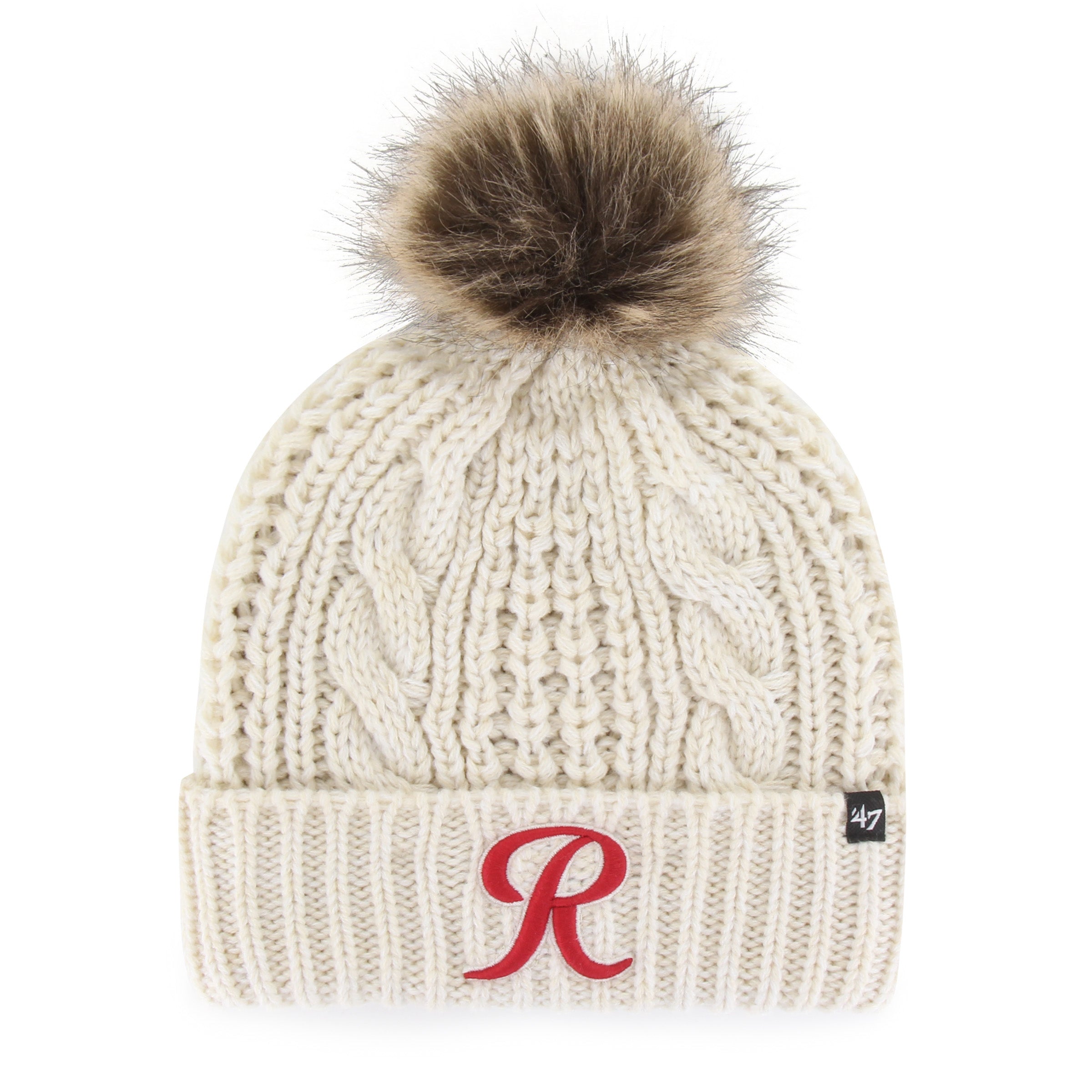 Tacoma Rainiers '47 Brand Women's Natural Meeko Cuff Knit