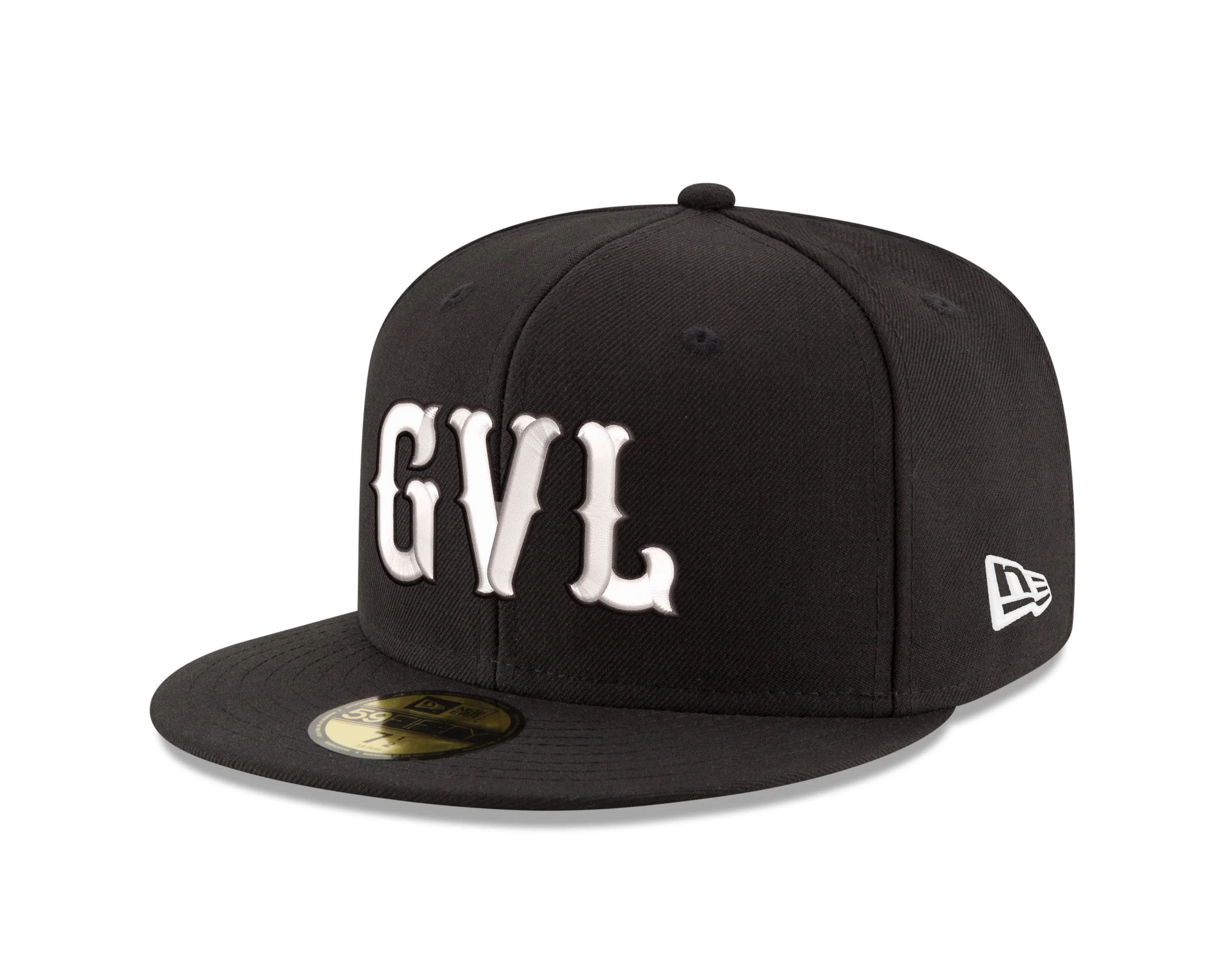 Greenville Drive New Era Black LP 59FIFTY GVL Hat