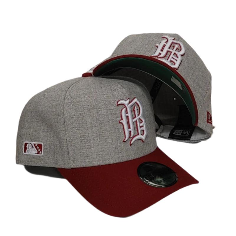 New Era 940AF Heather Gray Cardinal Cap
