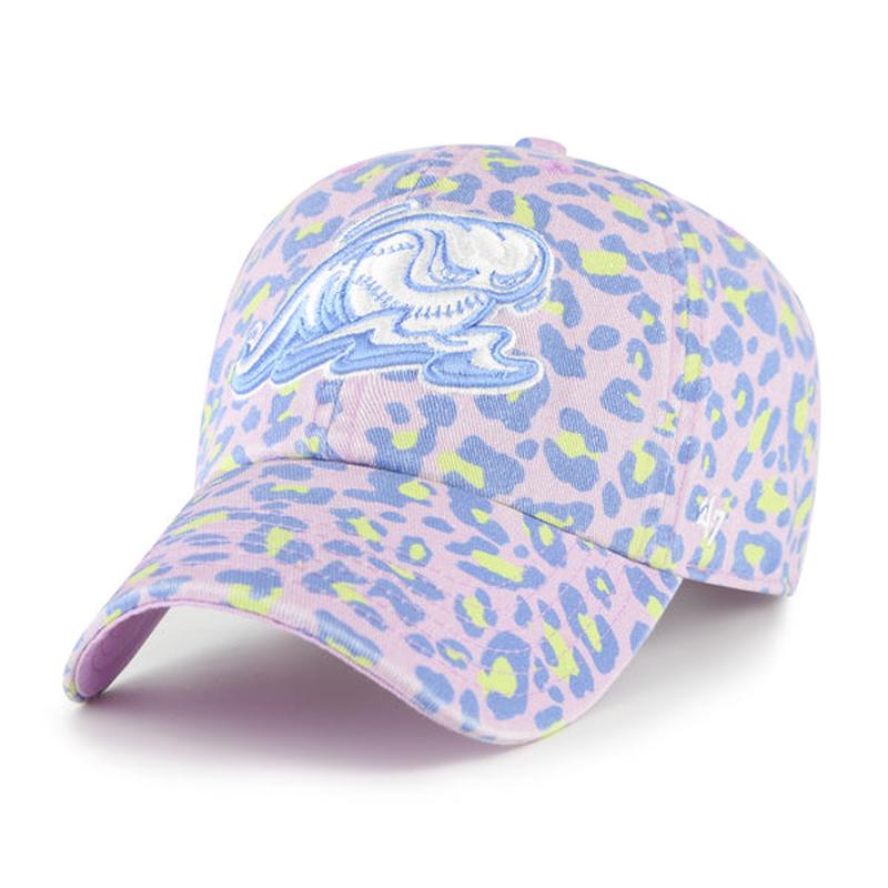 West Michigan Whitecaps '47 Girls Cleo Leopard Cap