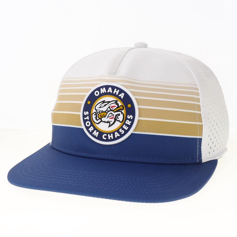Omaha Storm Chasers L2 Brands White Raise The Bar Cap