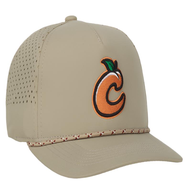 Khaki C Logo Rope Hat