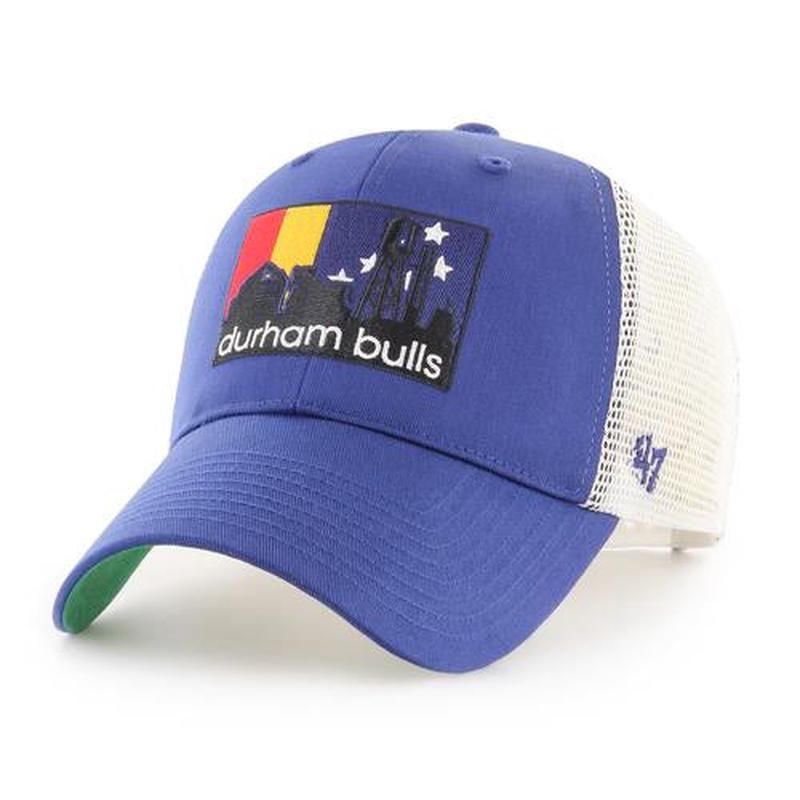 Durham Bulls 47 Brand Royal Skyline Branson Snapback