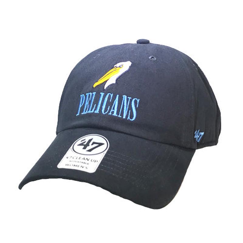 Myrtle Beach Pelicans Ladies Navy Sunlit Script Adjustable Cap