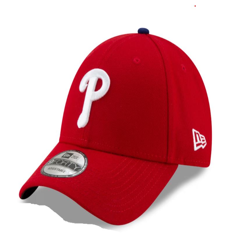 New Era 9Forty Philadelphia Phillies 'The League' Adjustable Red Hat
