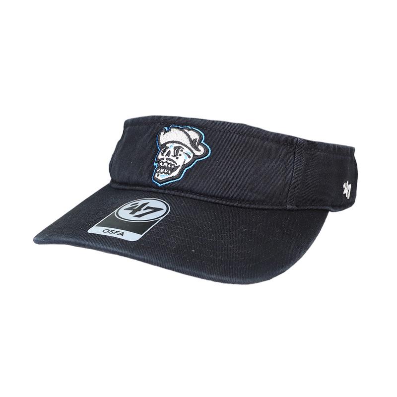 Reyes de Plata Skull Black '47 CLEAN UP Visor