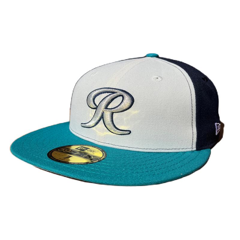 Tacoma Rainiers New Era 59Fifty Chrome Northwest Green Cap