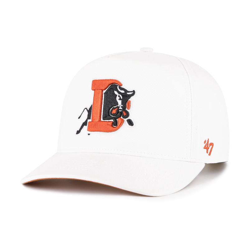 Durham Bulls 47 Brand White Hitch 47 Hitch