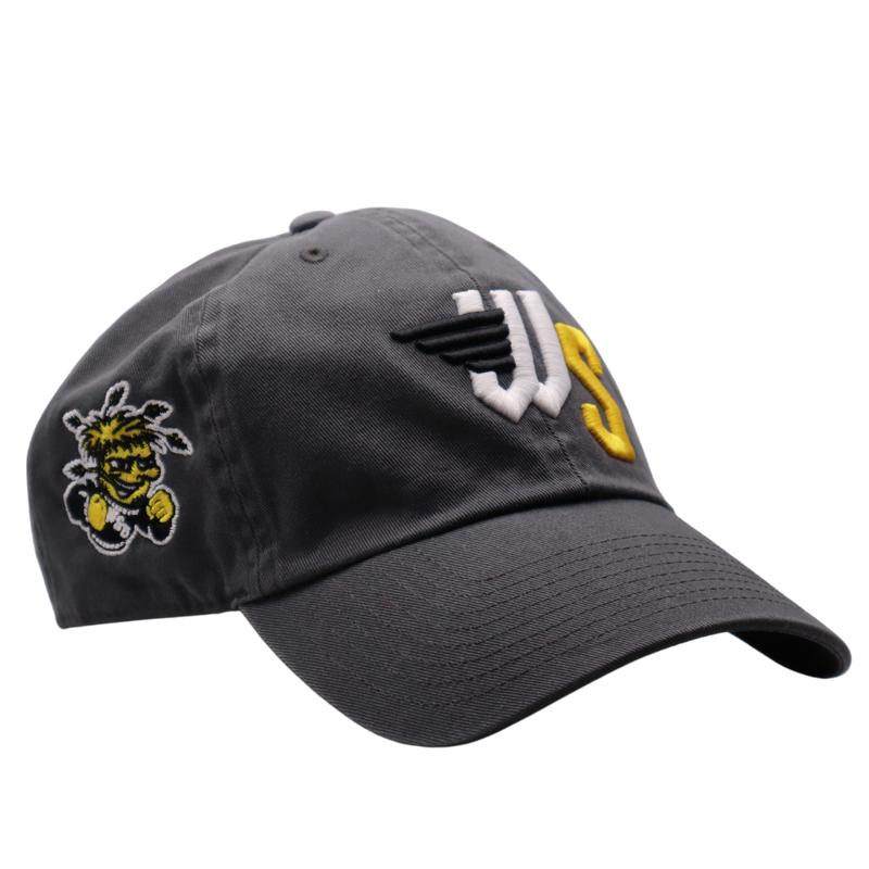 Wichita Wind Surge '47 Charcoal Wichita State/Wind Surge Clean Up