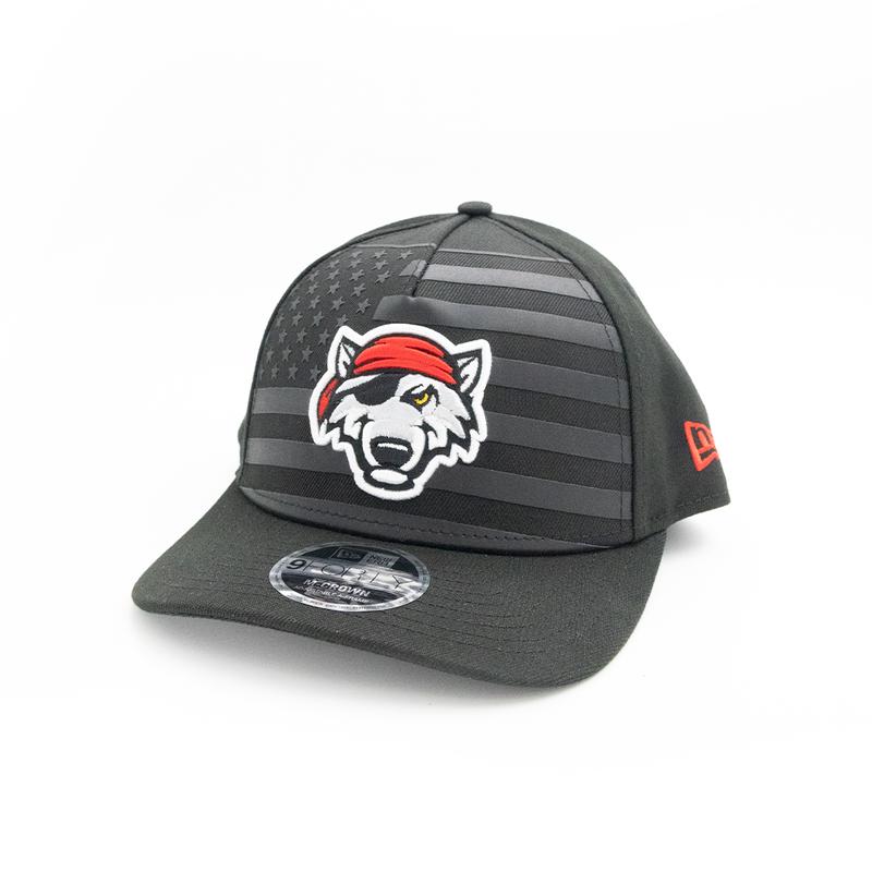 Erie SeaWolves NEC Tonal Flag 9FORTY Adjustable Cap