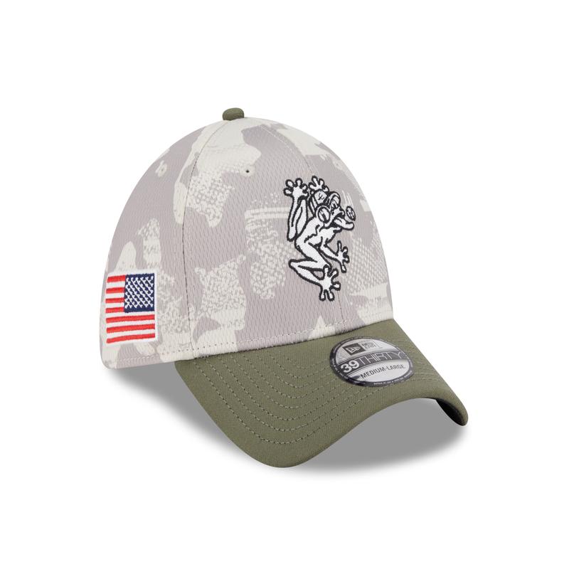 Everett AquaSox 2025 Armed Forces 39THIRTY Cap