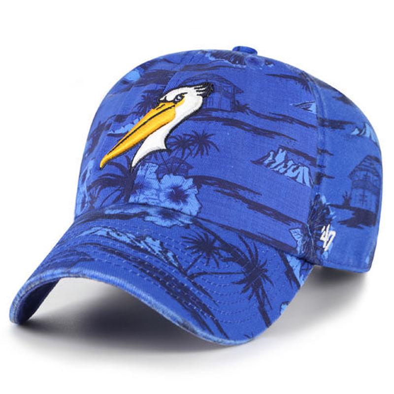 Myrtle Beach Pelicans 47 Brand Royal Alternate Fiji Clean Up Cap