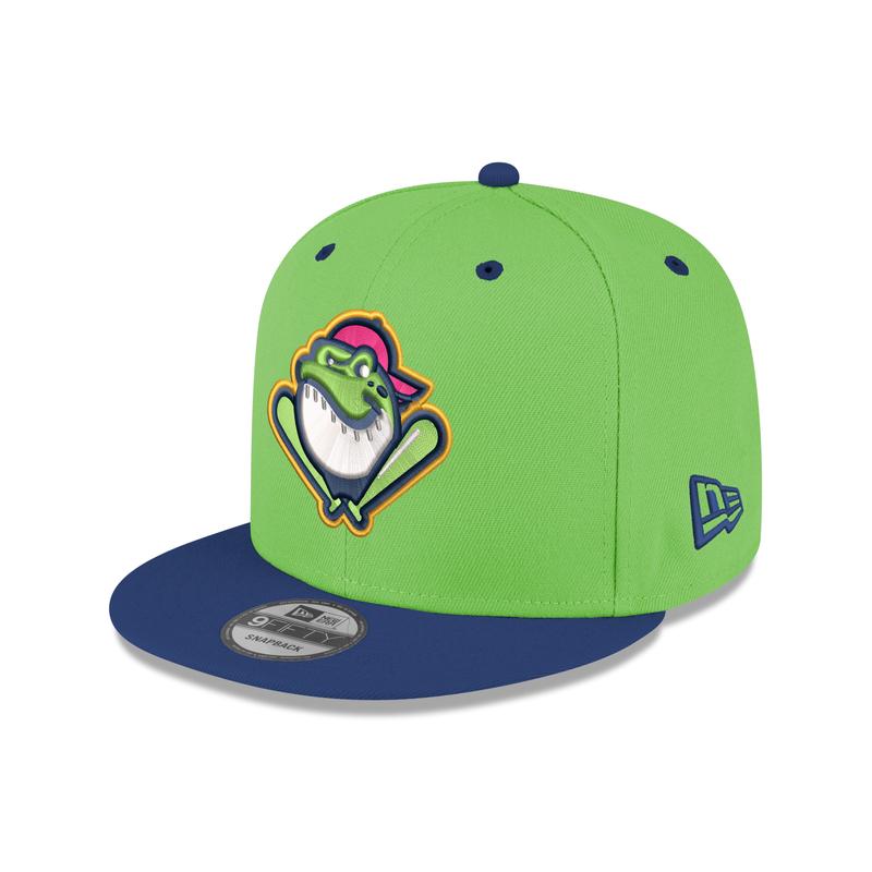Greenville Drive New Era Lime Ranas 9FIFTY Snapback Hat