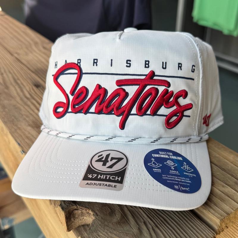 Harrisburg Senators '47 White Condor Hitch Cap