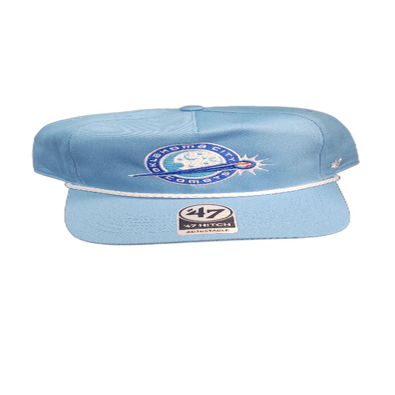 OKC Comets Moon Light Blue Rope 47 Hitch Cap