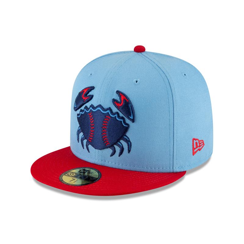 Jersey Shore BlueClaws 2024 On Field Road Fitted Hat