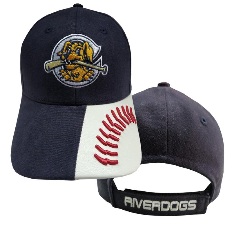 Charleston RiverDogs Toddler Navy Leather Cap