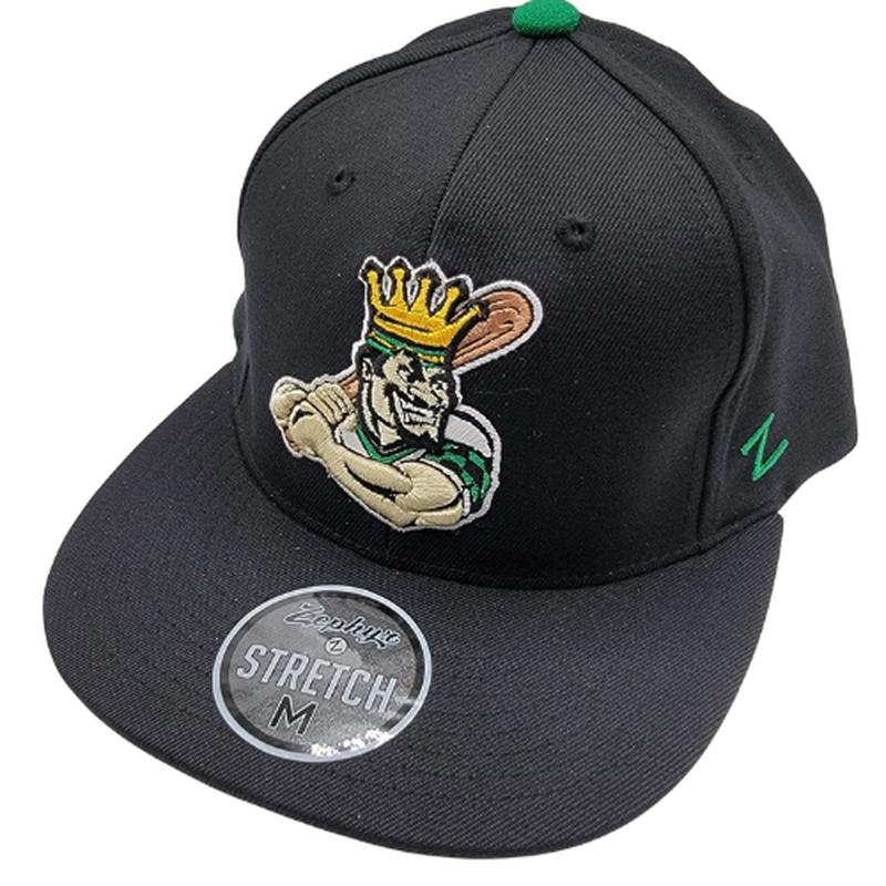 Zephyr Black Louie Stretch Fit Cap