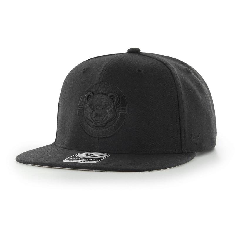 South Bend Cubs '47 Brand Black Snapback