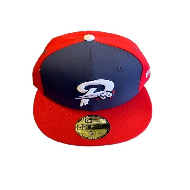 New Era 59Fifty - Los Peleadores P Fist - Navy/Red Cap - On Field Theme Hat