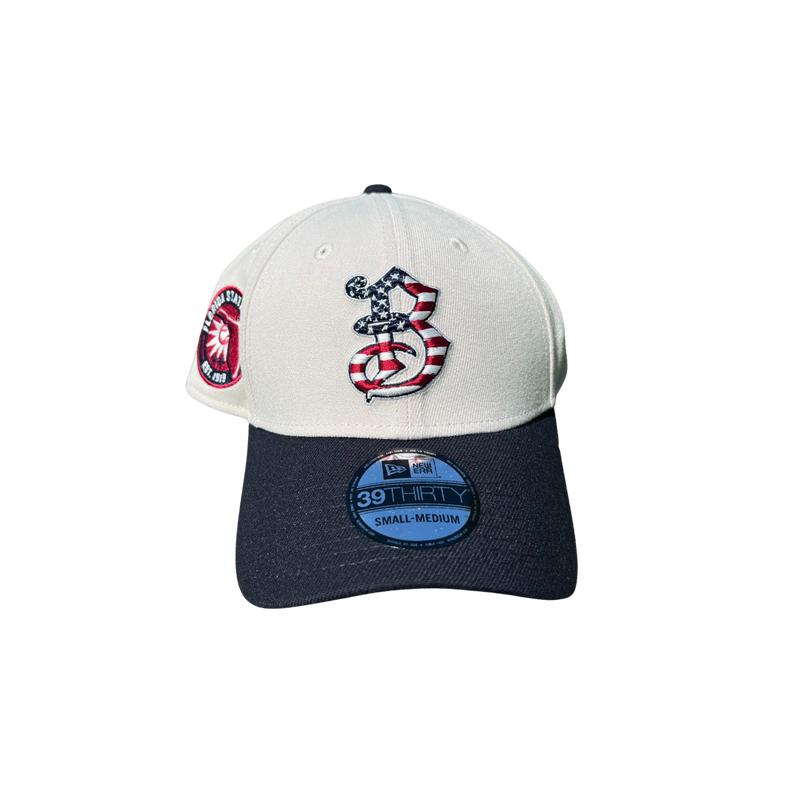 Bradenton Marauders New Era 2024 Independence Day Flex Hat