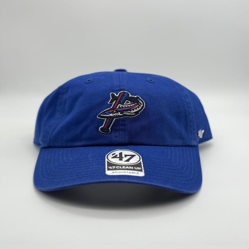 Pensacola Blue Wahoos '47 Royal Clean Up Hat