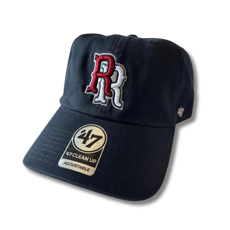 Round Rock Express 47 Brand Navy RR Clean up