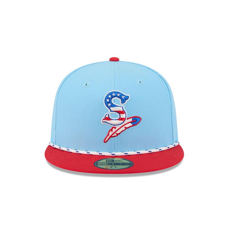 Spokane Indians New Era 59FIFTY Fitted 2025 4th of July Cap
