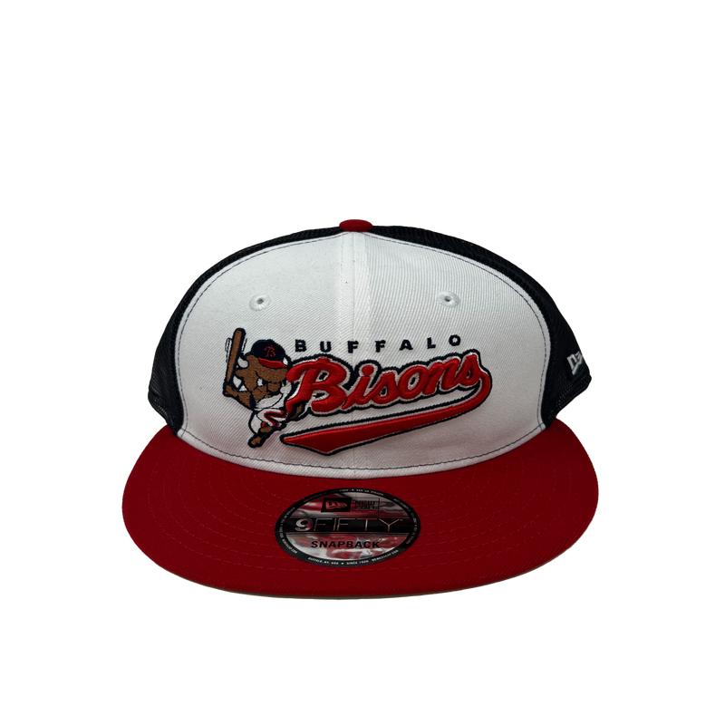 Buffalo Bisons Retro '88 Script Mesi 950 Snapback Adjustable Cap
