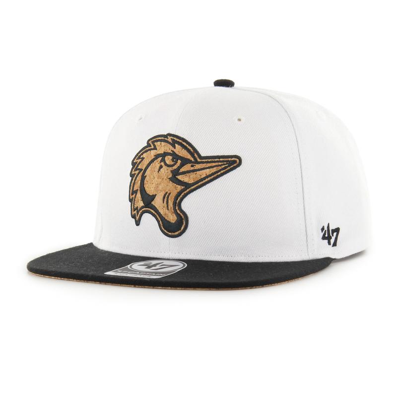 Fayetteville Woodpeckers '47 Brand Corkscrew Captain Snapback Cap