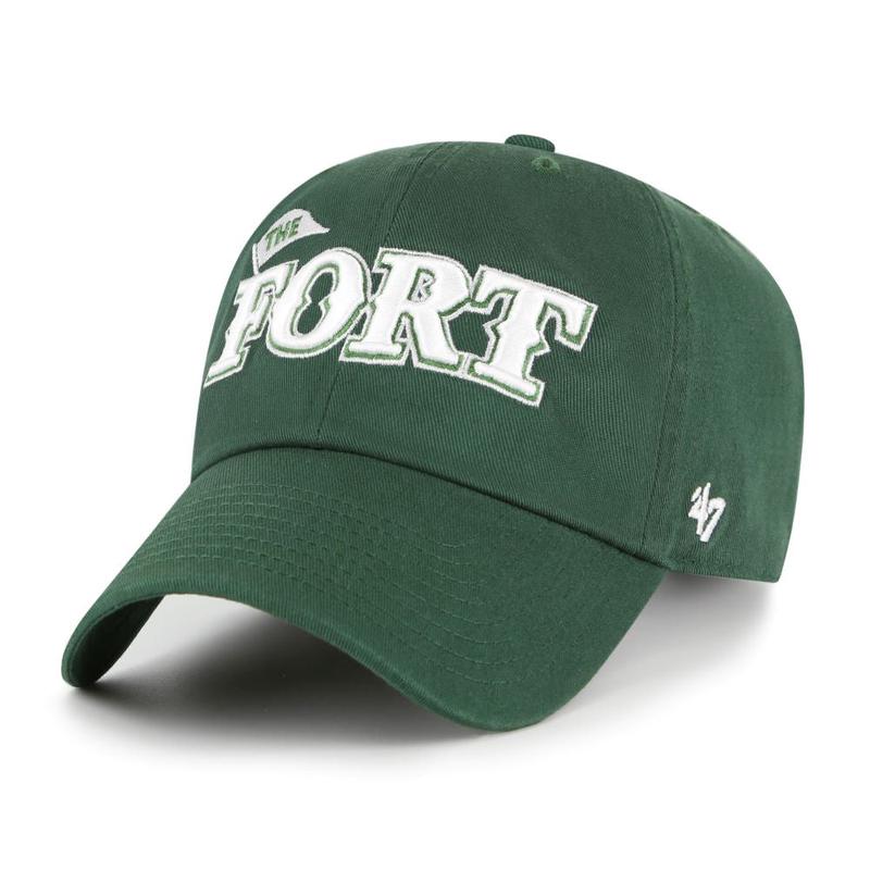 Fort Wayne TinCaps '47 The Fort Dark Green Clean Up