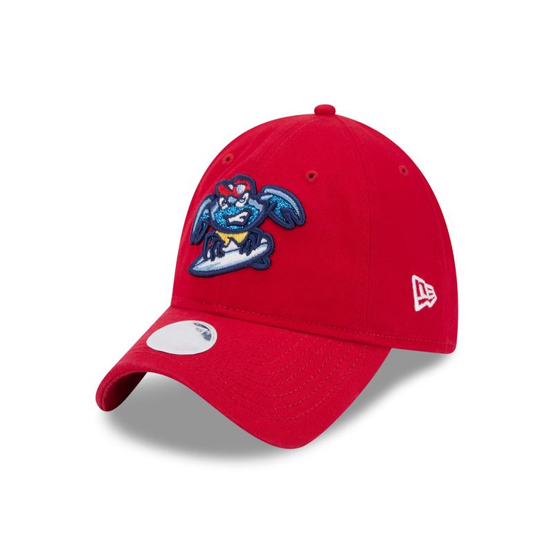Jersey Shore BlueClaws New Era 9Twenty Glitter Surfing Crab Adjustable Cap