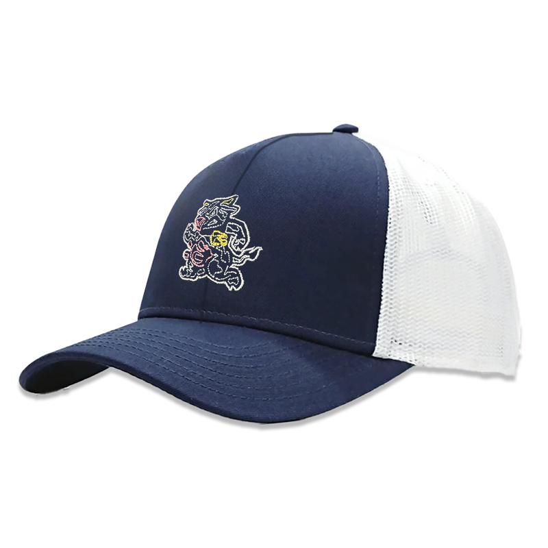 Udder Tuggers Navy/White Adjustable Premium Trucker Hat