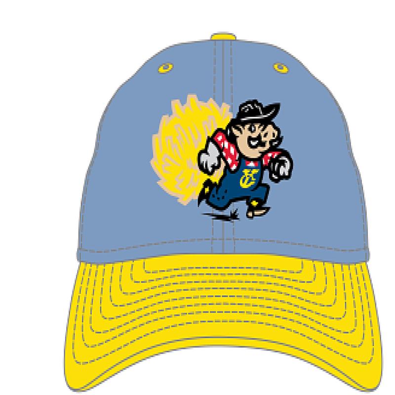 Amarillo Sod Poodles New Era 9TWENTY Yellow City Pigweeds Cap