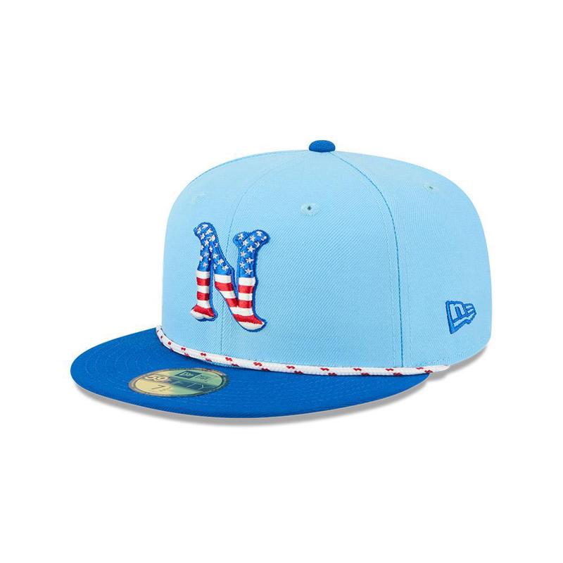 Nashville Sounds New Era 59FIFTY 2025 On Field July 4th Hat