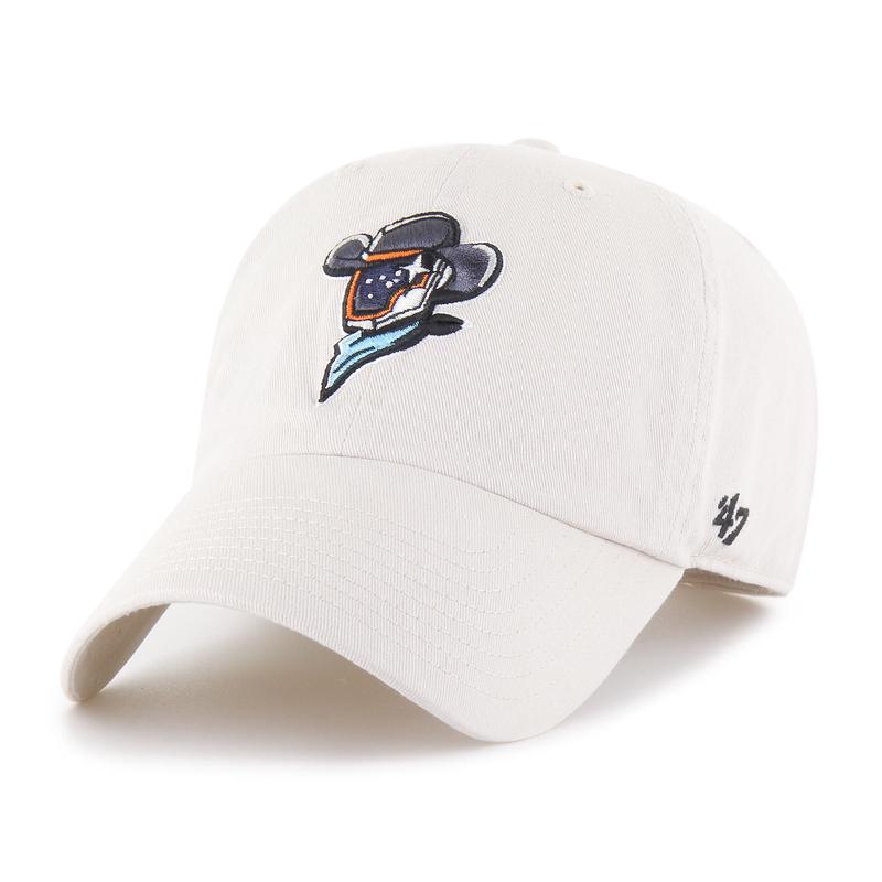 Sugar Land Space Cowboys 47 Brand Hat Clean Up Home Cap Bone