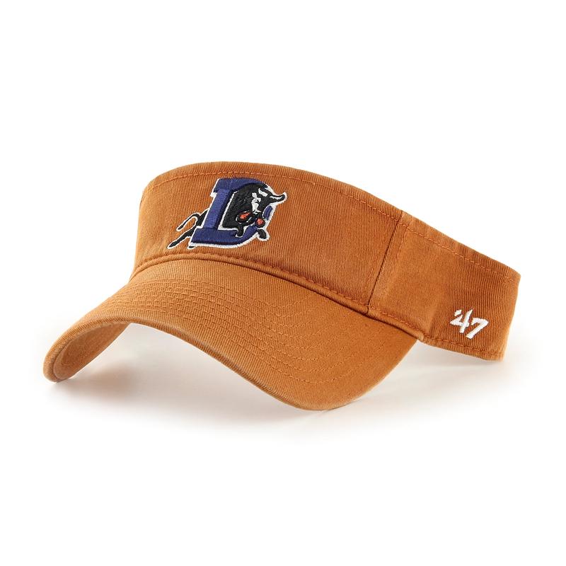 Durham Bulls 47 Brand Burnt Orange Visor