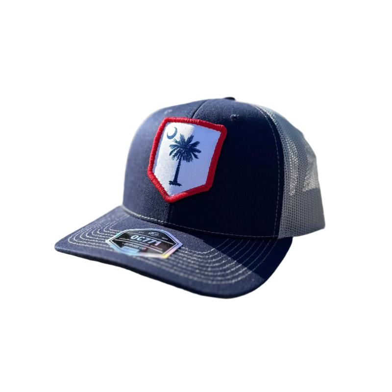 Greenville Drive OC Sport Navy/Gray Palmetto Badge Patch Hat