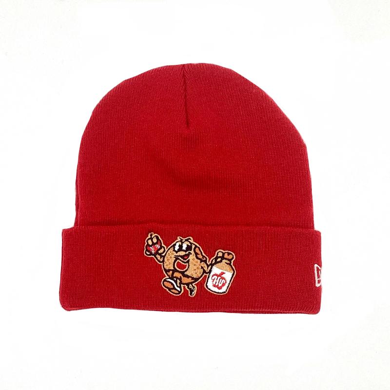 New Era Cider Donuts Cuff Knit Beanie | Red [SALE]