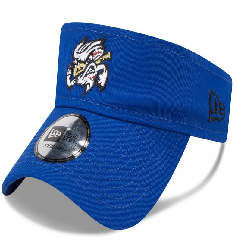 Omaha Storm Chasers New Era Clutch Hit Royal Vortex Visor