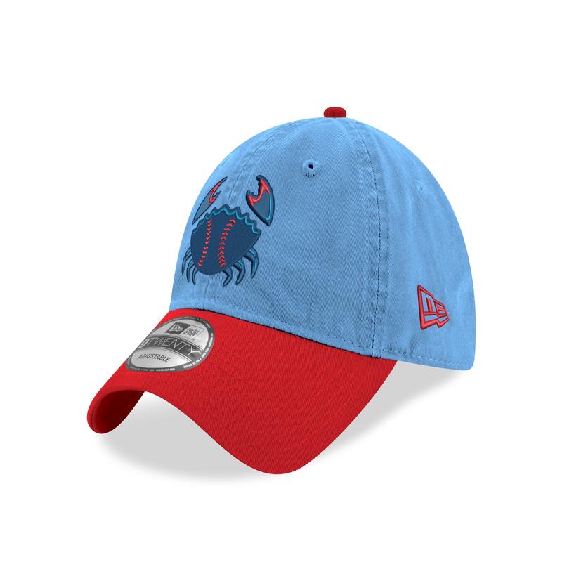 Jersey Shore BlueClaws Youth 9Twenty Alt 1 Crab Emblem Adjustable Cap
