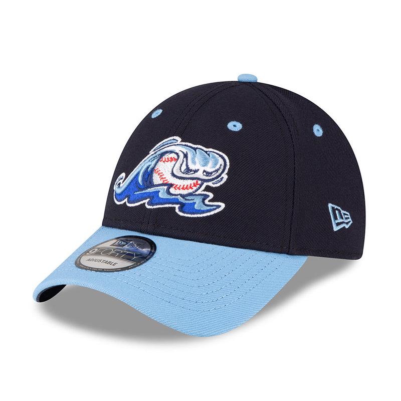 West Michigan Whitecaps New Era Navy/Sky Adjustable 9FORTY Cap