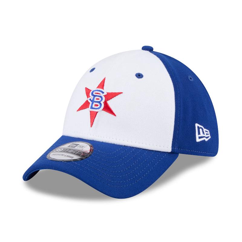South Bend Cubs New Era 39Thirty Stretch Fit Star Cap