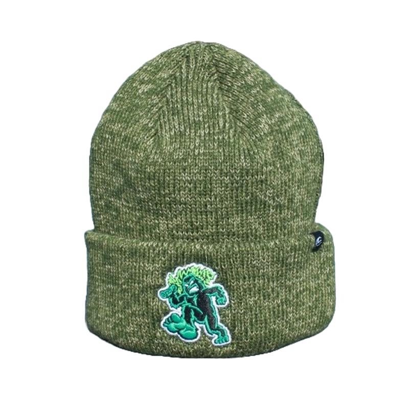 Eugene Emeralds Outdoor Cap Olive Knit Beanie